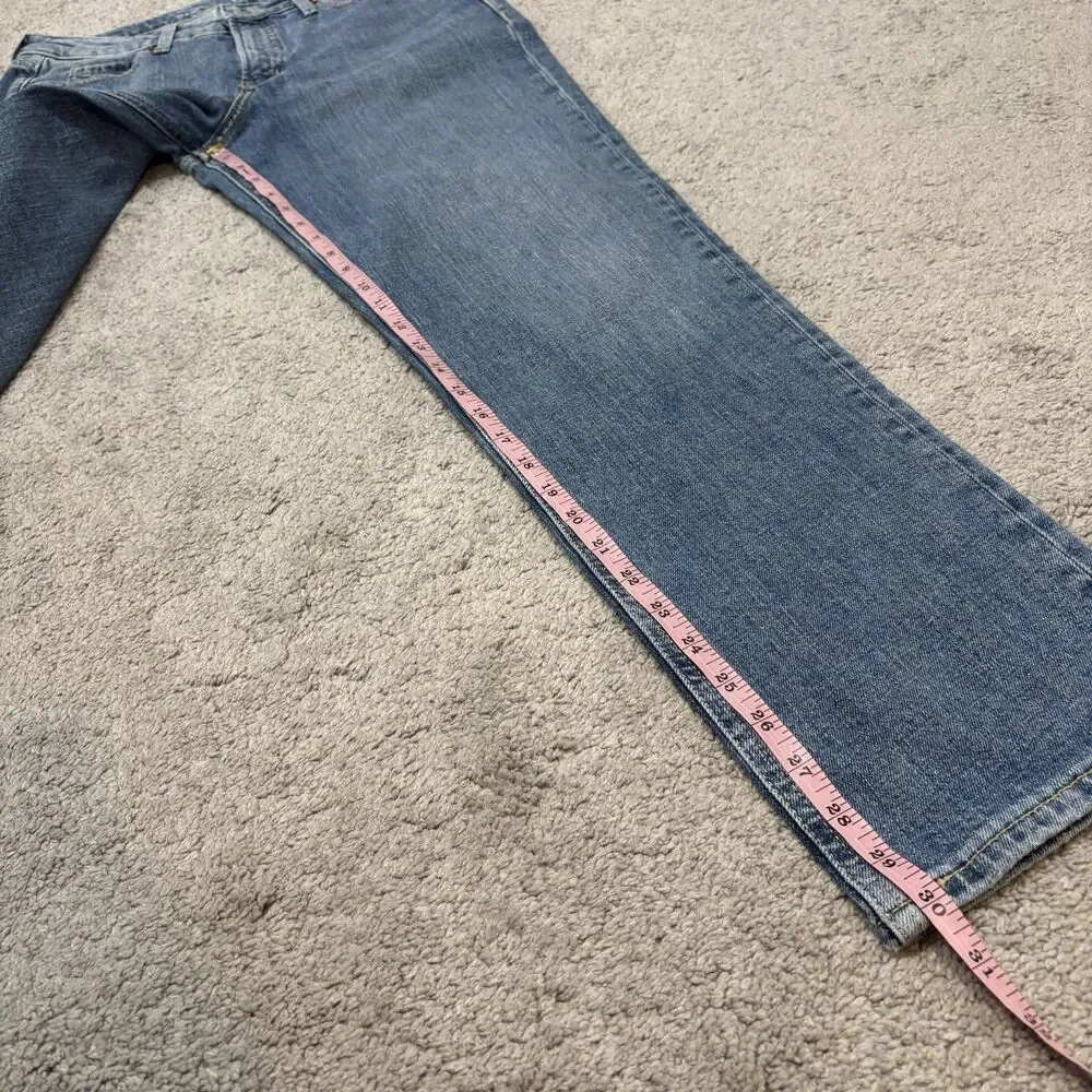 Old Navy Extra High Rise Straight Jean Secret Smooth Pockets Size 6